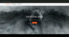 Desktop Screenshot of dragonland.it