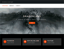 Tablet Screenshot of dragonland.it